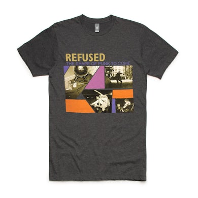 Refused Shape Of Punk To Come T-shirt (Charcoal Heather)
