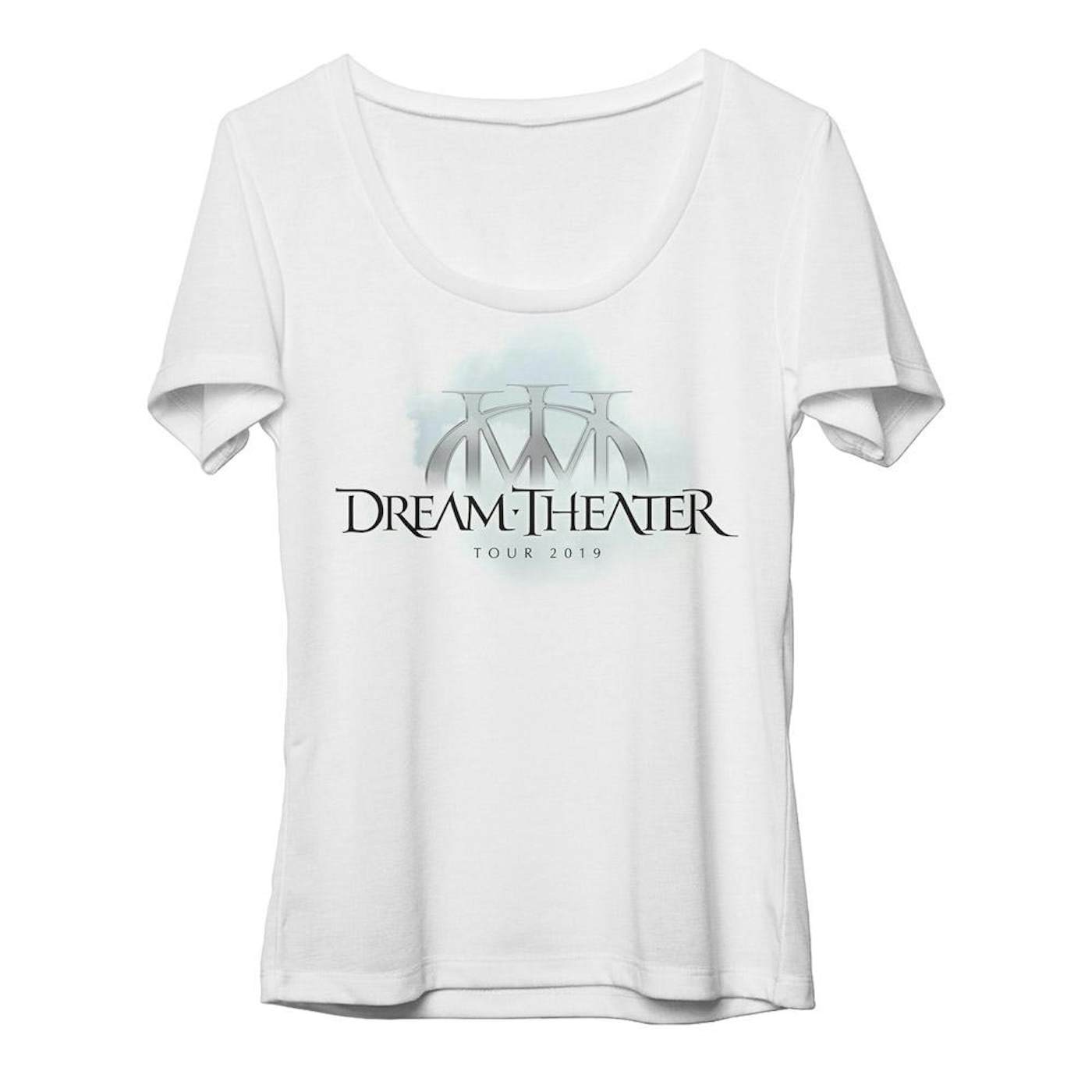 Dream Theater Women's Majesty Logo North American Tour 2019 Scoop Neck Tee