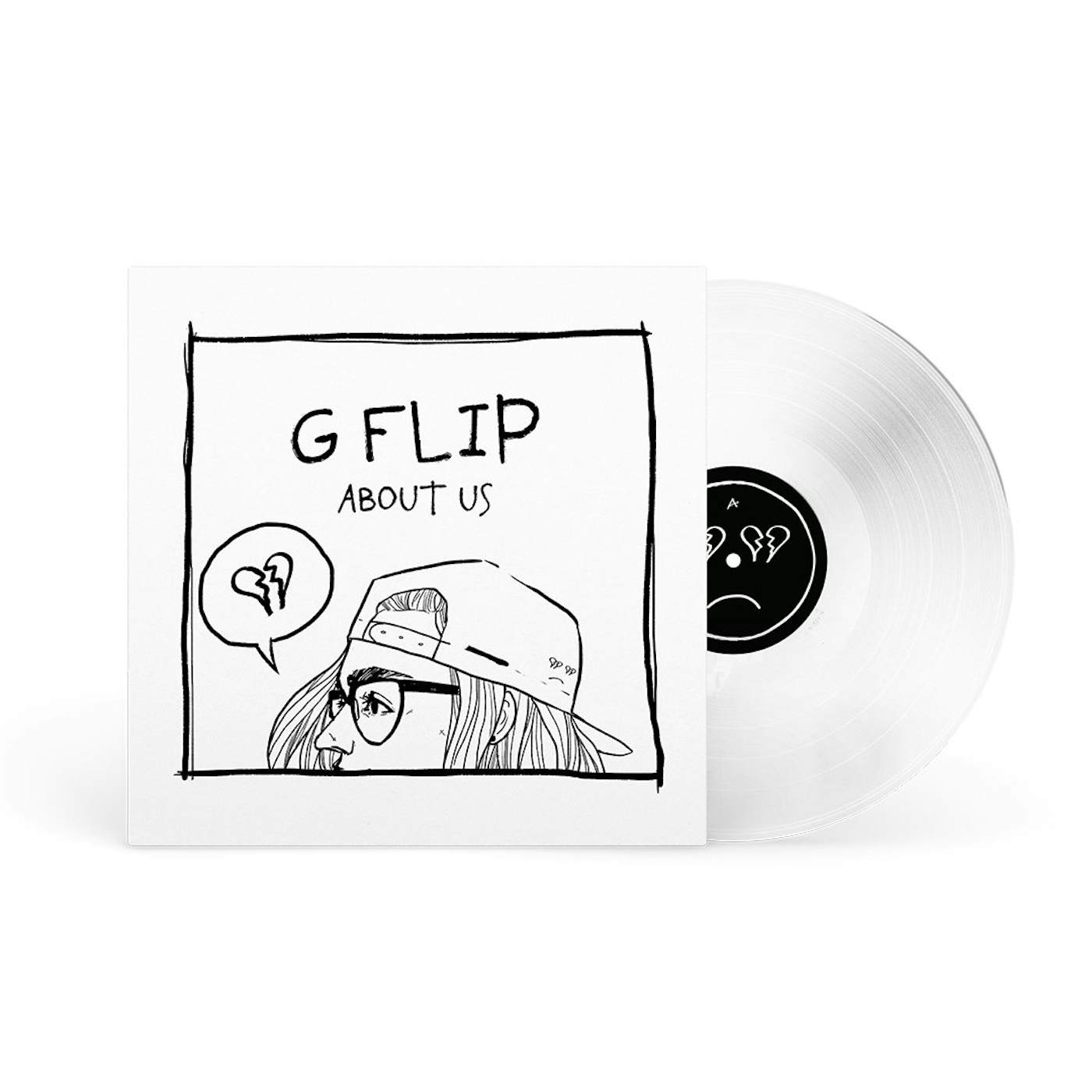 G Flip About Us 12" Vinyl (White)