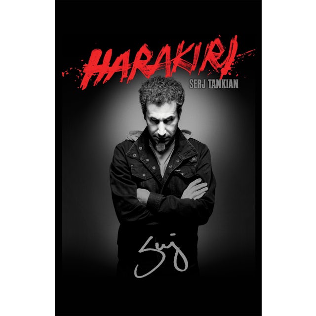 Serj Tankian Harakiri Promotional Poster Autographed