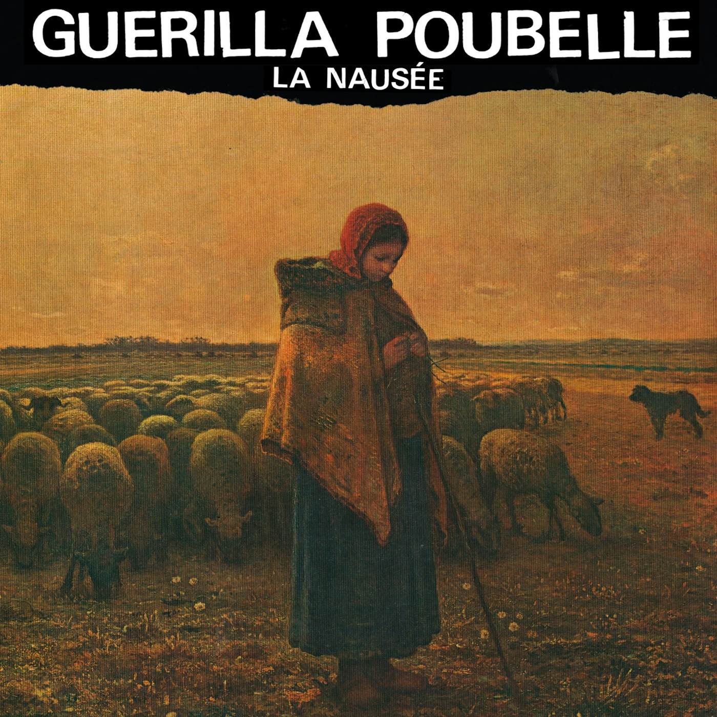 Guerilla Poubelle / La nausée - LP Vinyl