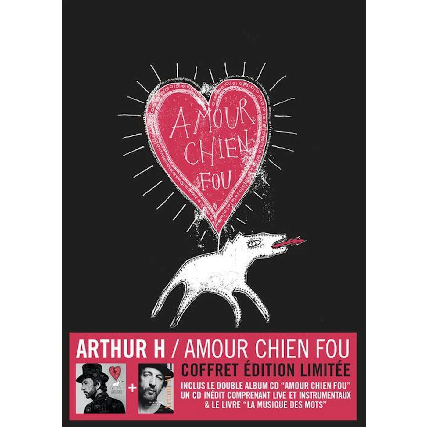 Arthur H / Amour chien fou (Coffret édition limitée) - 3CD + Livre