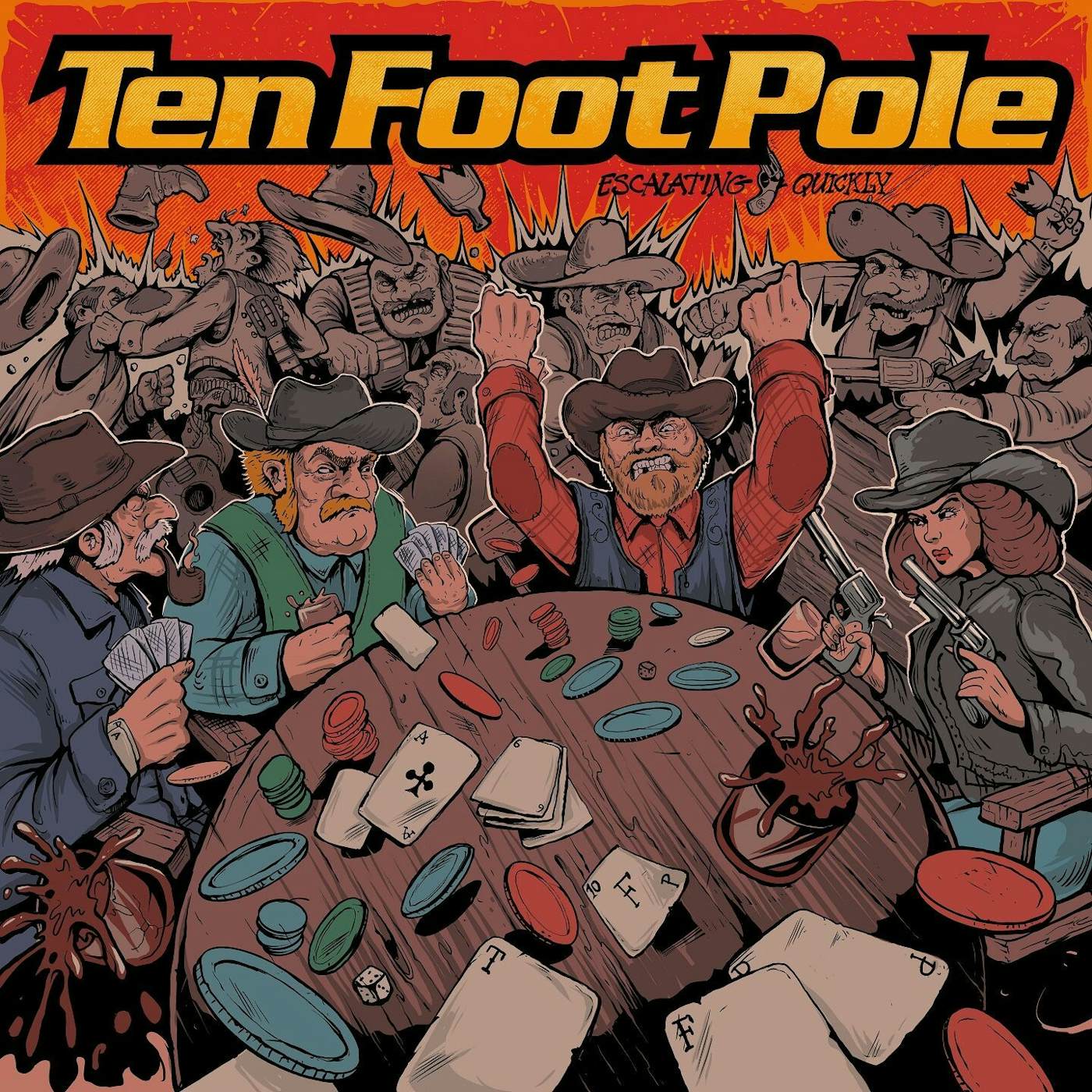 Ten Foot Pole / Escalating Quickly - LP Vinyl