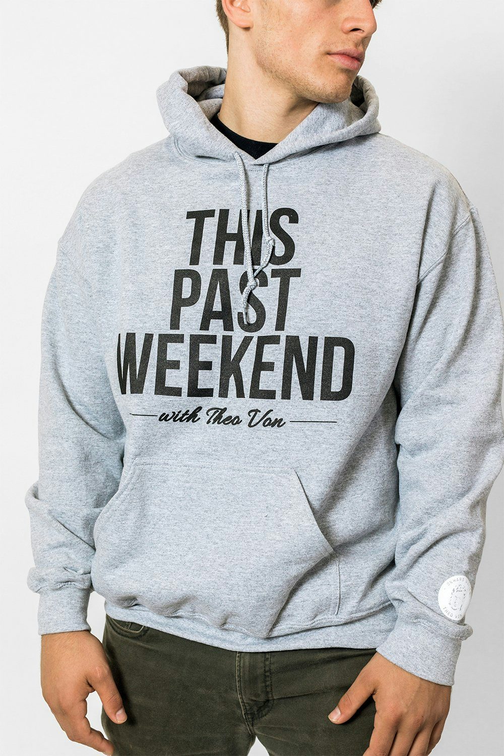 Theo Von This Past Weekend Grey Hoodie