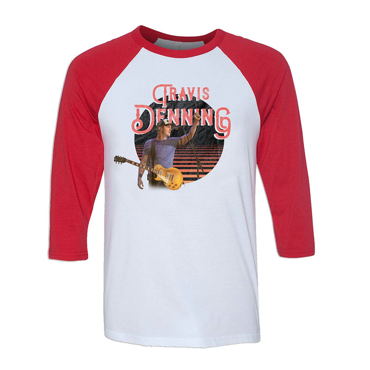 Travis Denning Guitar Man Raglan Tee