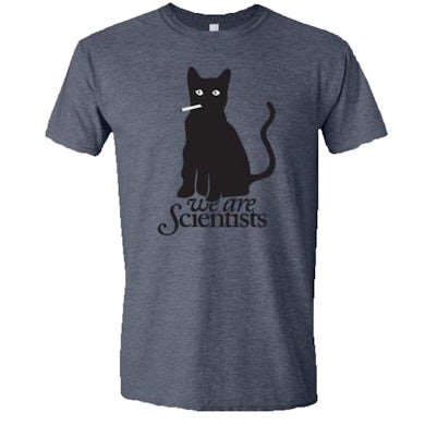 We Are Scientists Smoking Cat - T Shirt