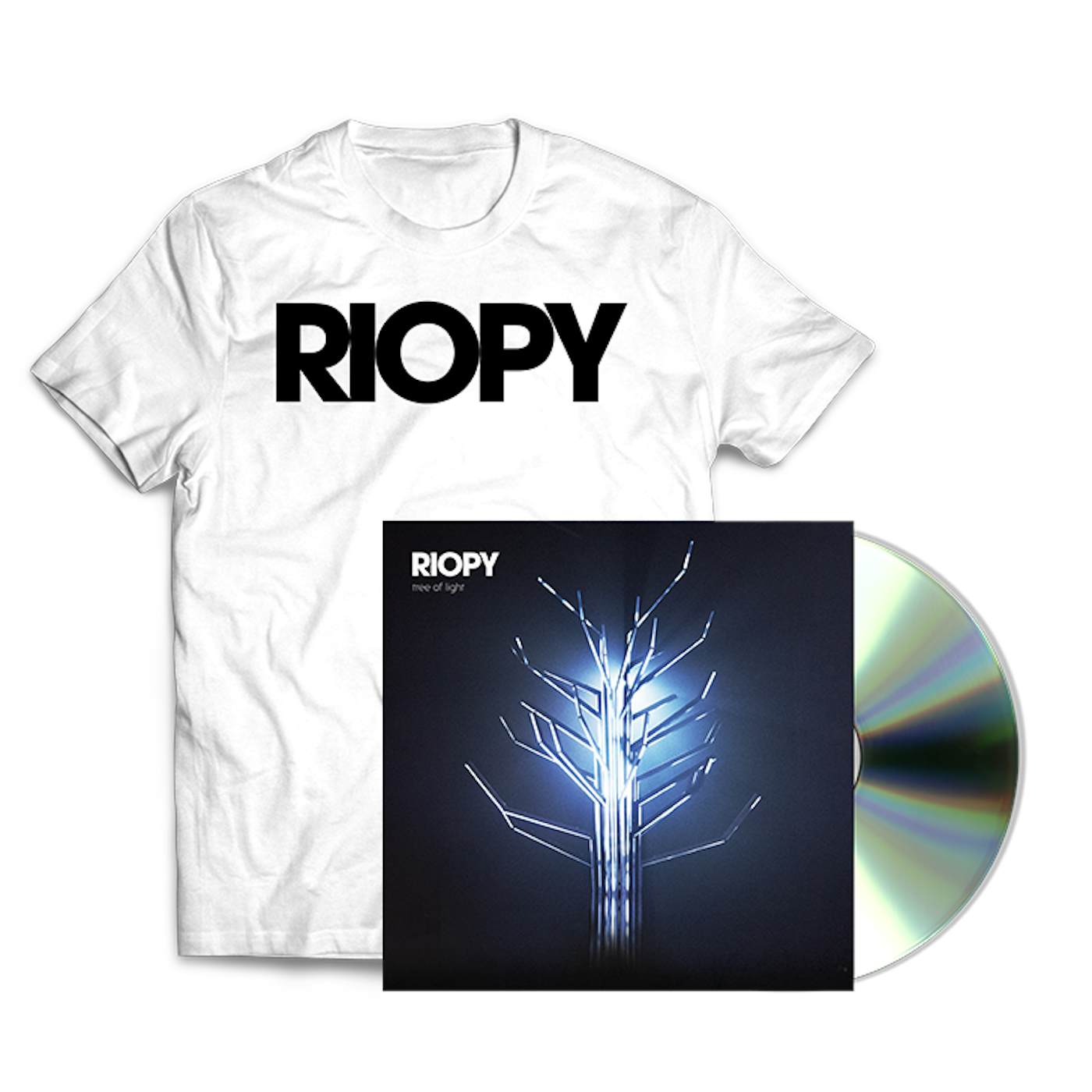RIOPY Tree of Light Signed CD & T-shirt Bundle