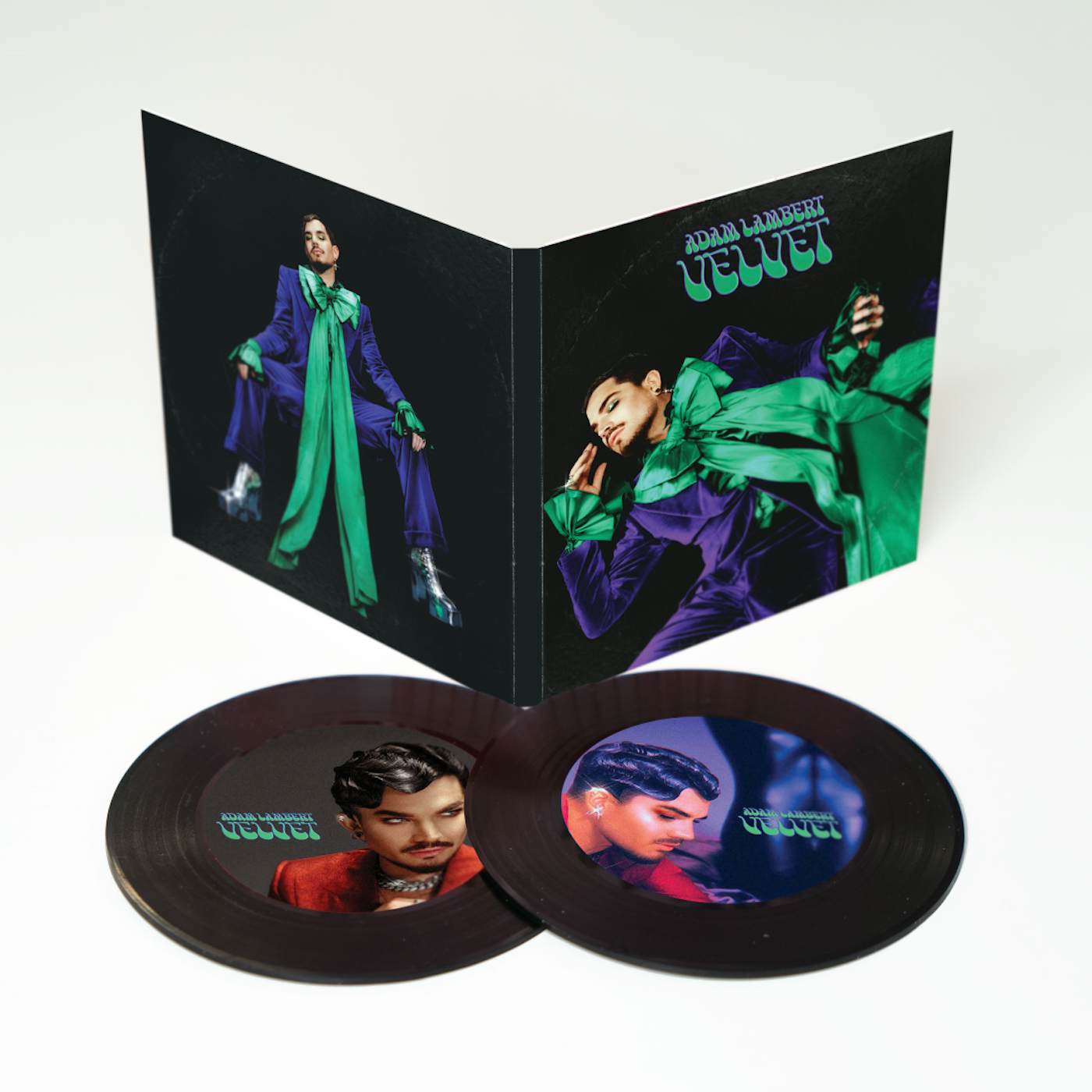 Adam Lambert VELVET Vinyl Coaster Set
