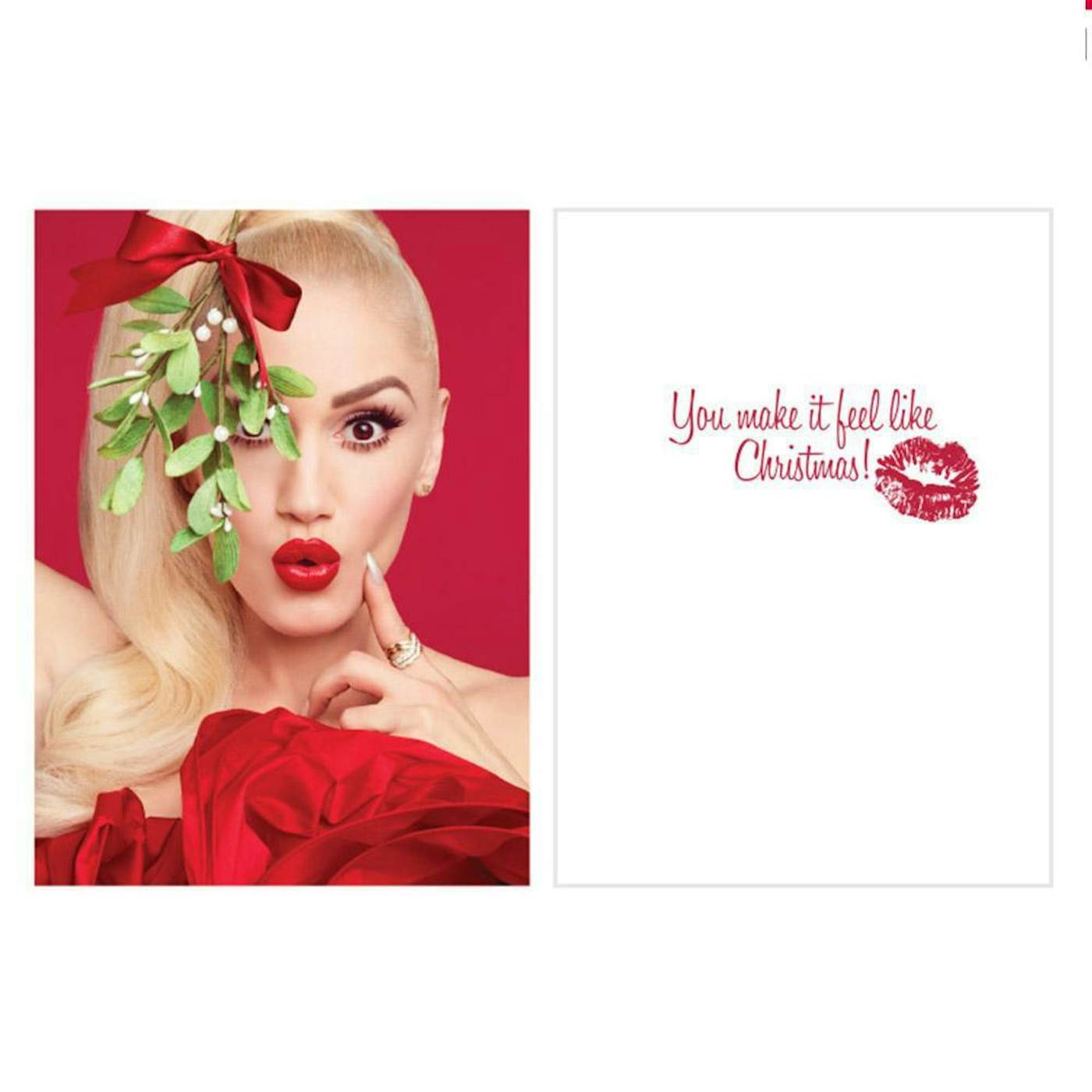 Gwen Stefani Holiday Card 5 Pack
