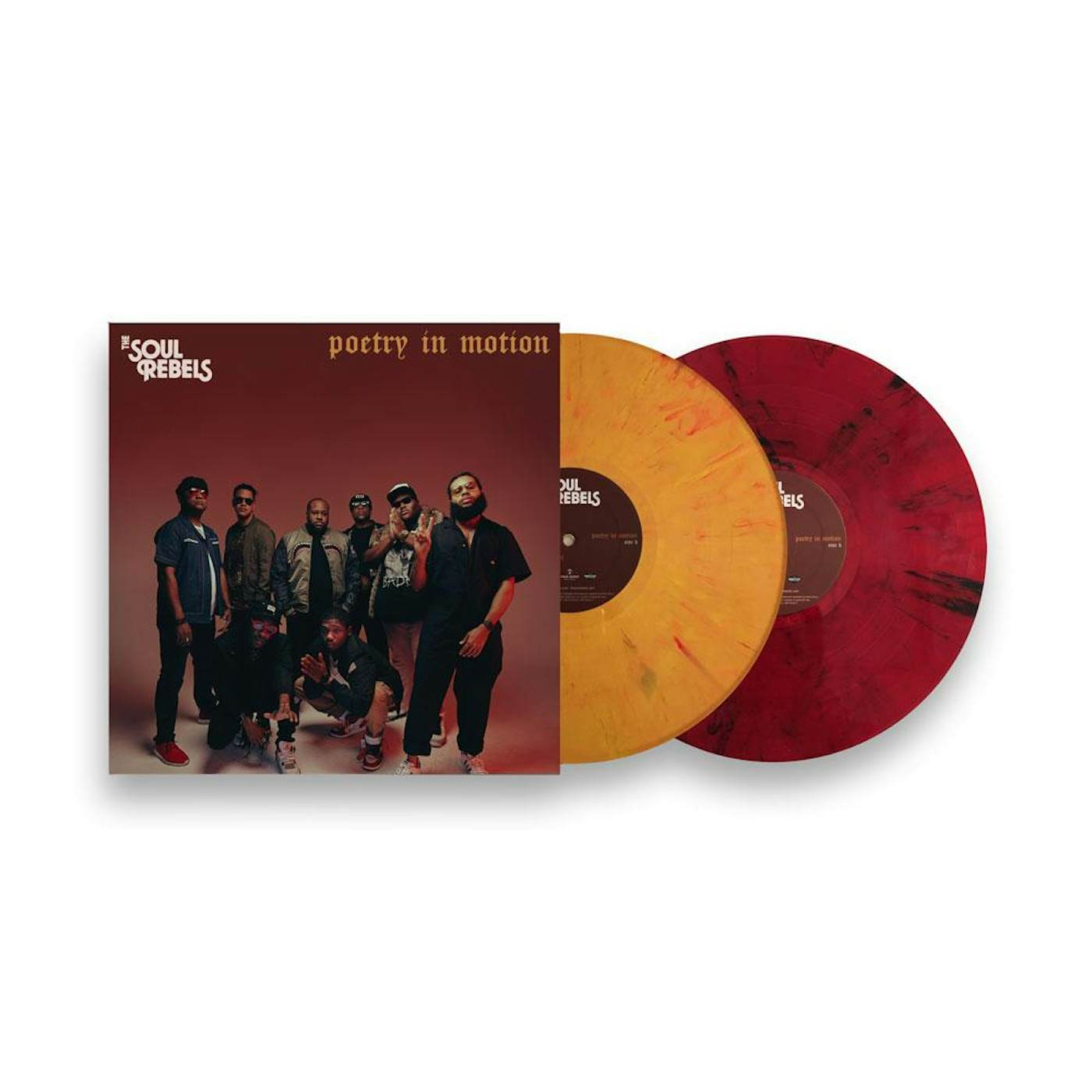 Soul Rebels LIMITED EDITION - 'Poetry In Motion' - Single Splatter Colored Vinyl