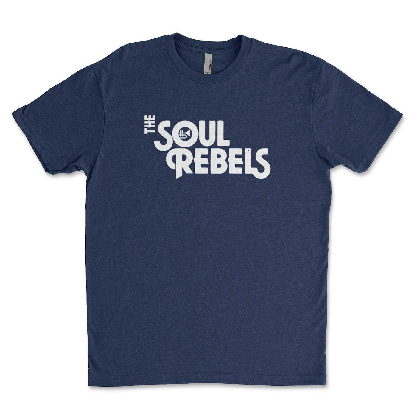 Soul Rebels Unisex Logo Tee - Storm Blue