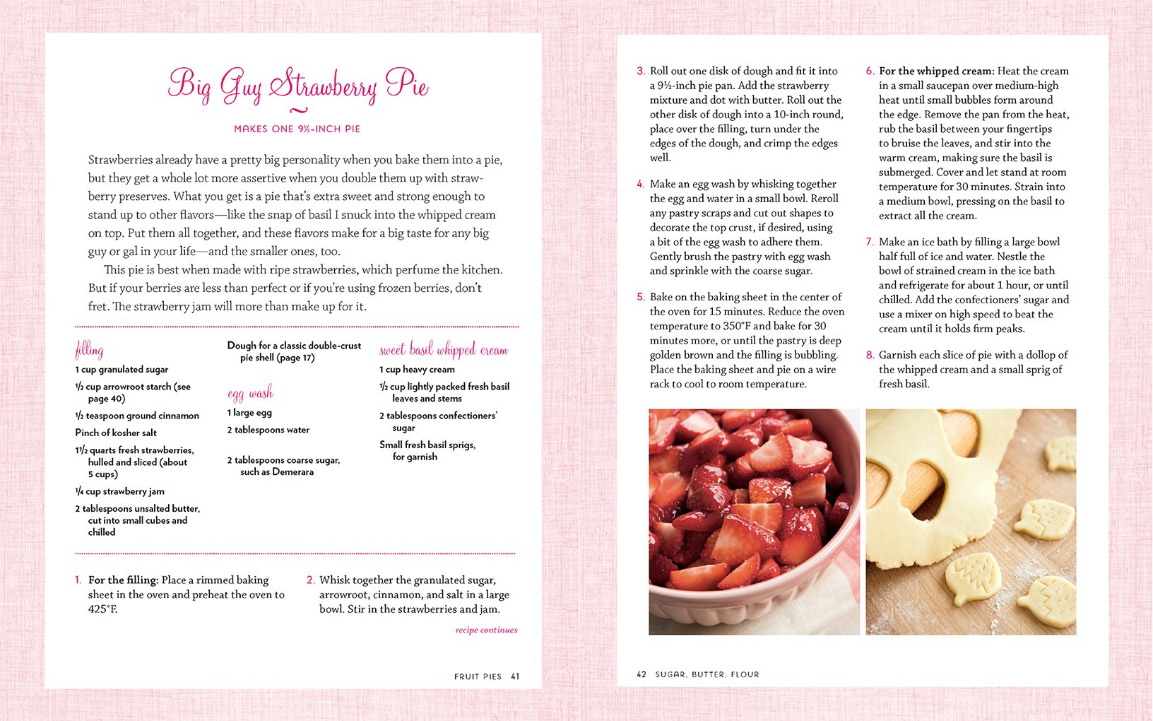 Waitress Pie Book Sugar, Butter, Flour