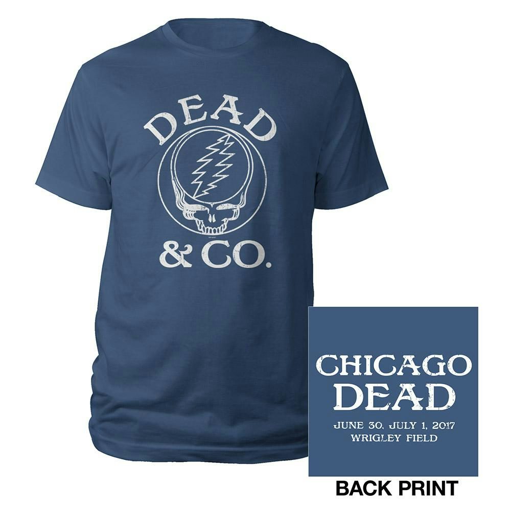 dead and company wrigley field t shirt