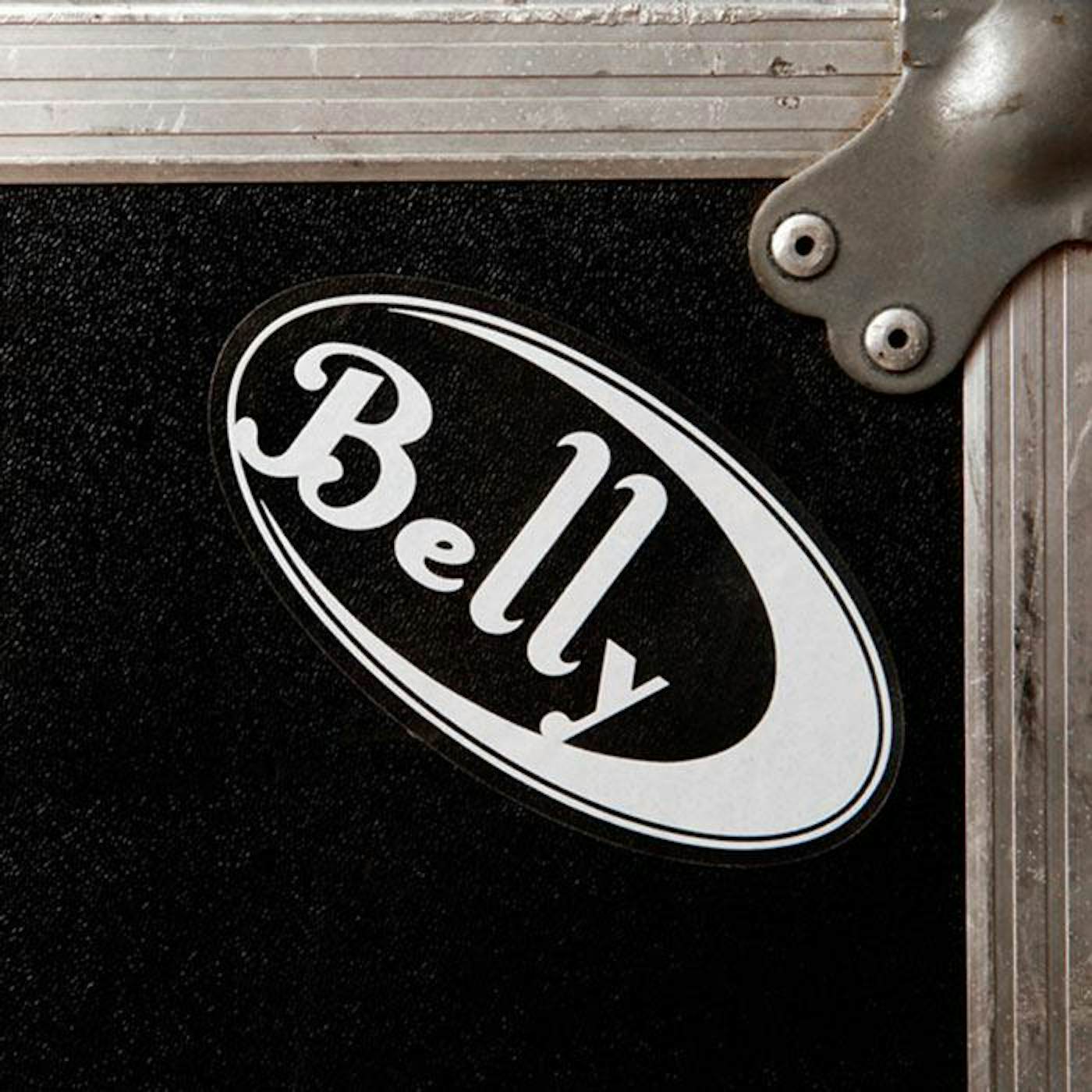 Belly Logo Clear Sticker