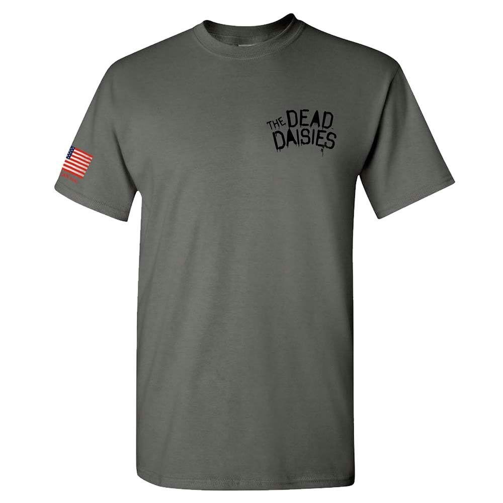 Dead Daisies Live Louder - USA Flag T-Shirt