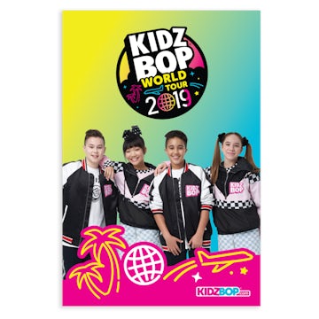 Kidz Bop World Tour 19 Poster Kidz Bop World Tour 19 Poster