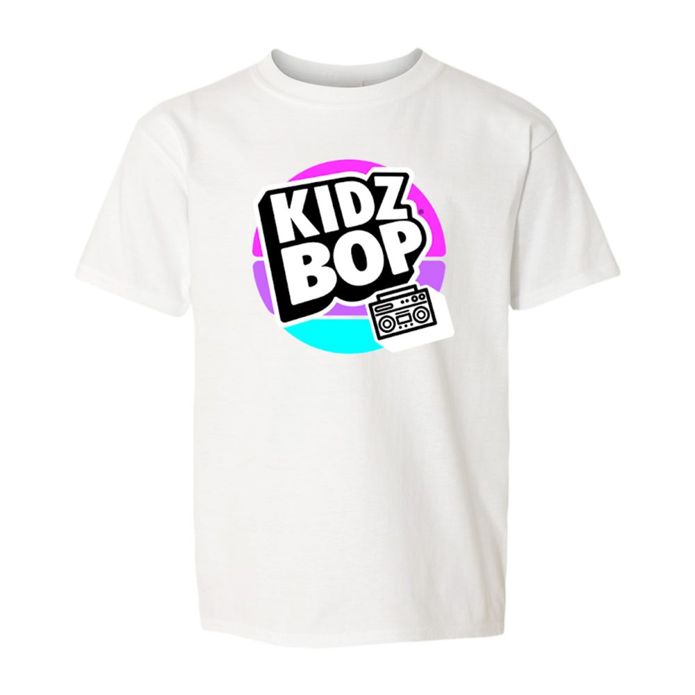 Kidz Bop Boombox Logo Youth Tee