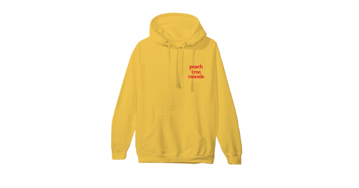 Peach Tree Rascals I Know the Rascals Hoodie Yellow