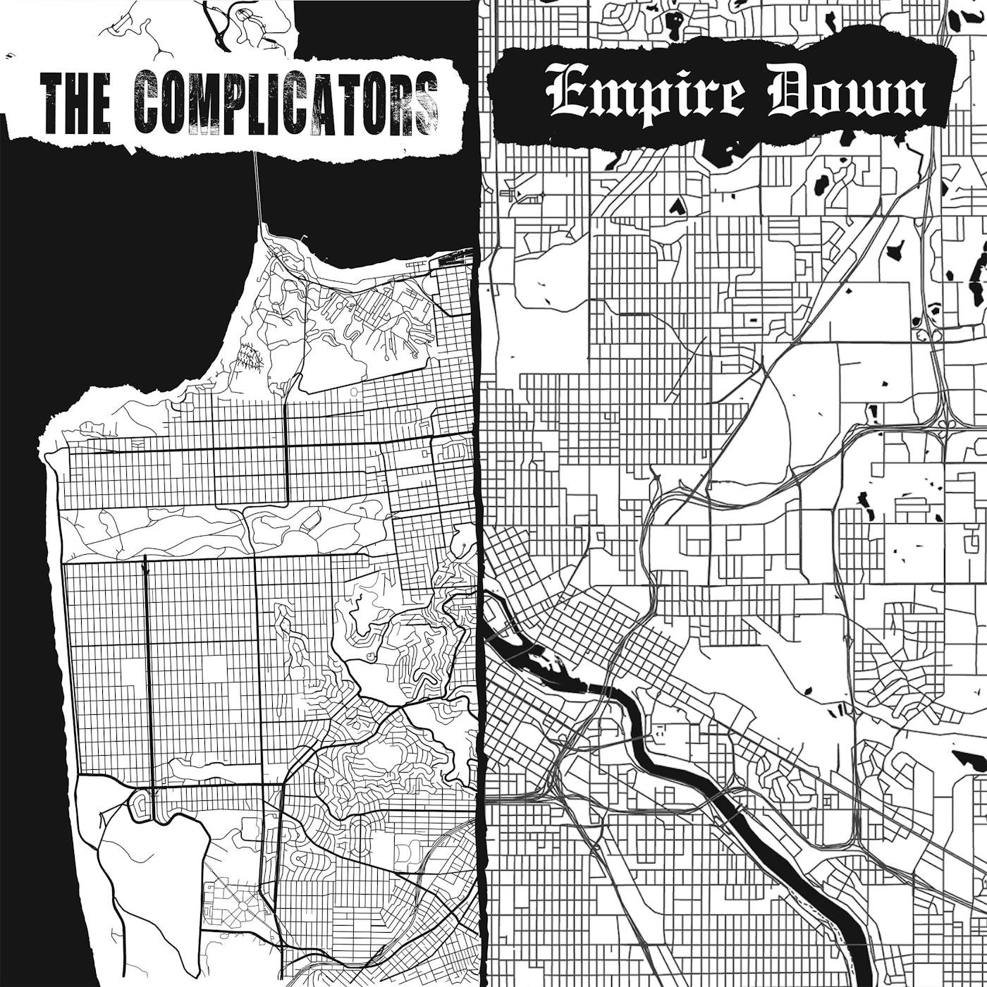 The Complicators / Empire Down - Split 7" (Vinyl)