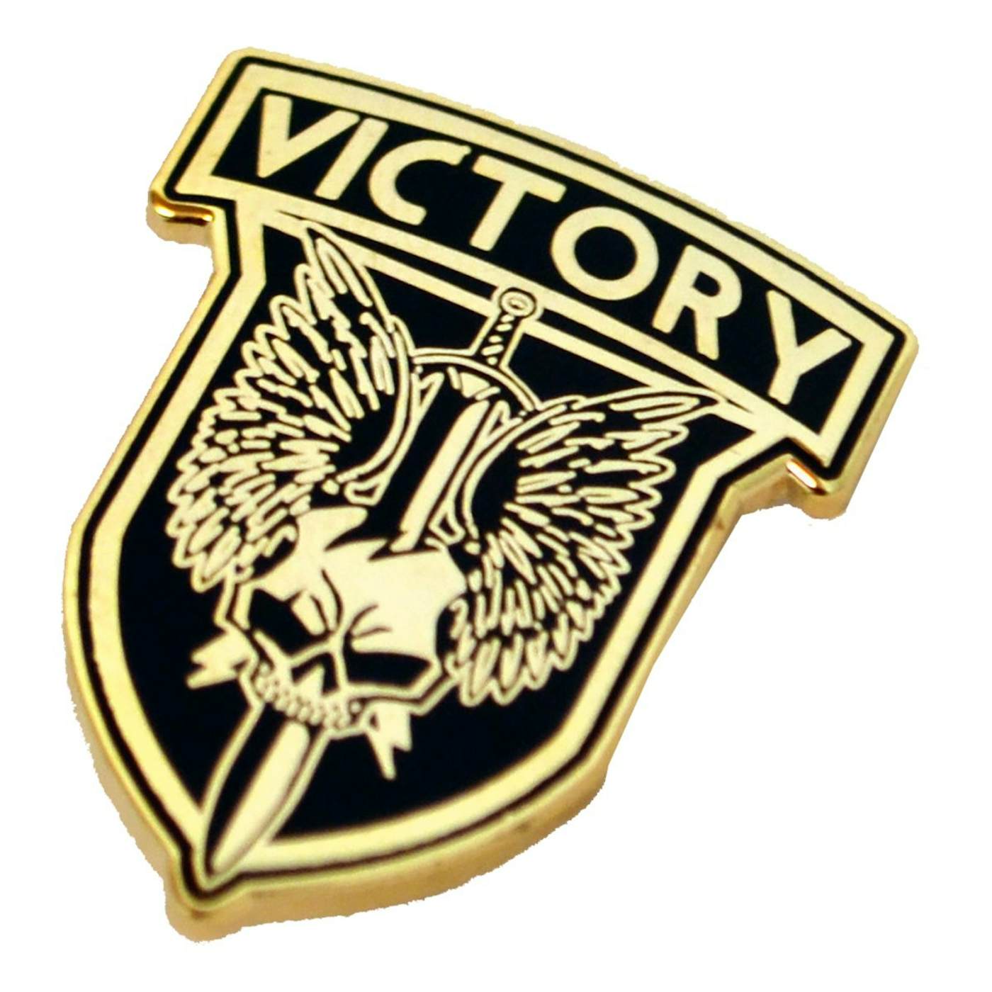 Victory - Skull & Sword - Enamel Pin