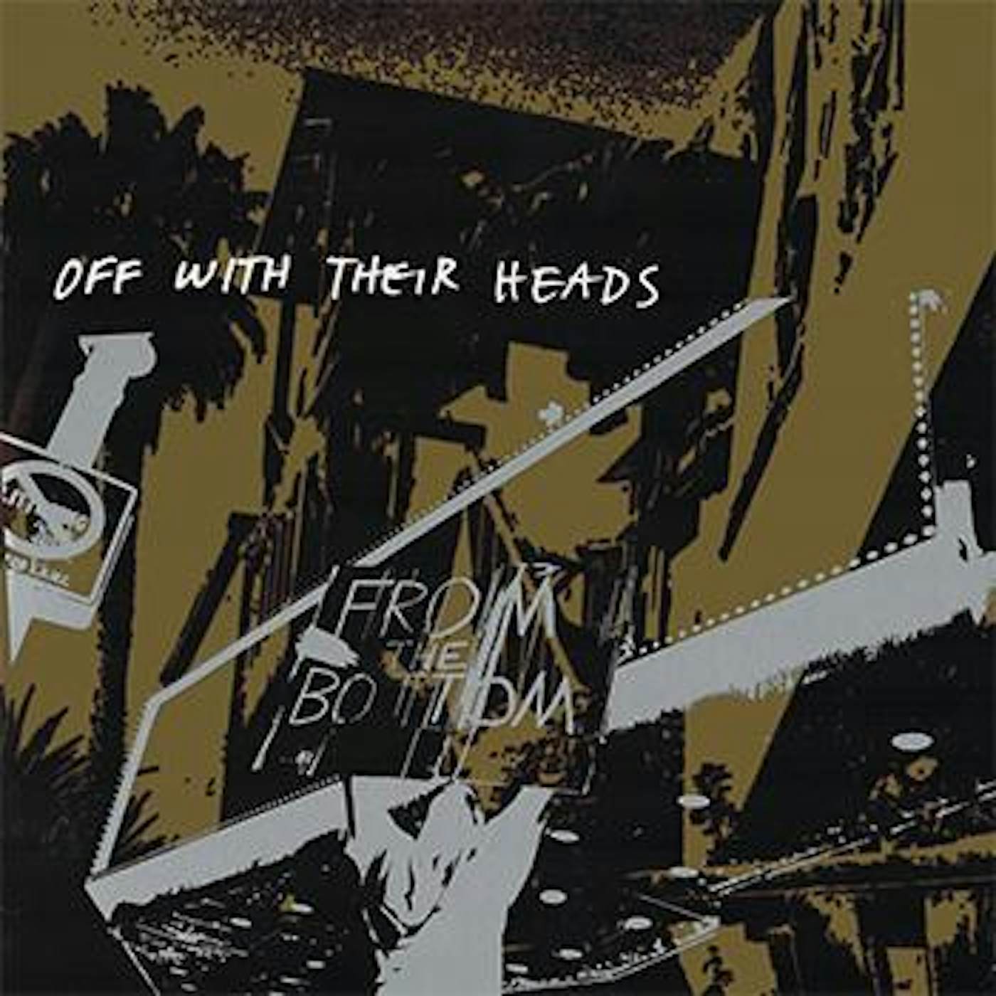 Off With Their Heads - From The Bottom LP - Milky Clear/Glow In The Dark Blue (Vinyl)