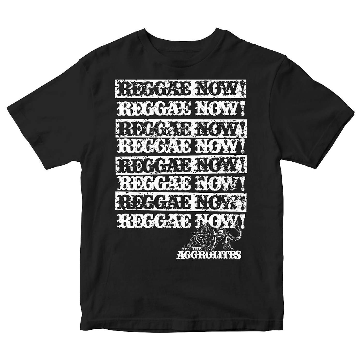 The Aggrolites - Reggae Now! w/ Small Panther - Mustard - T-Shirt