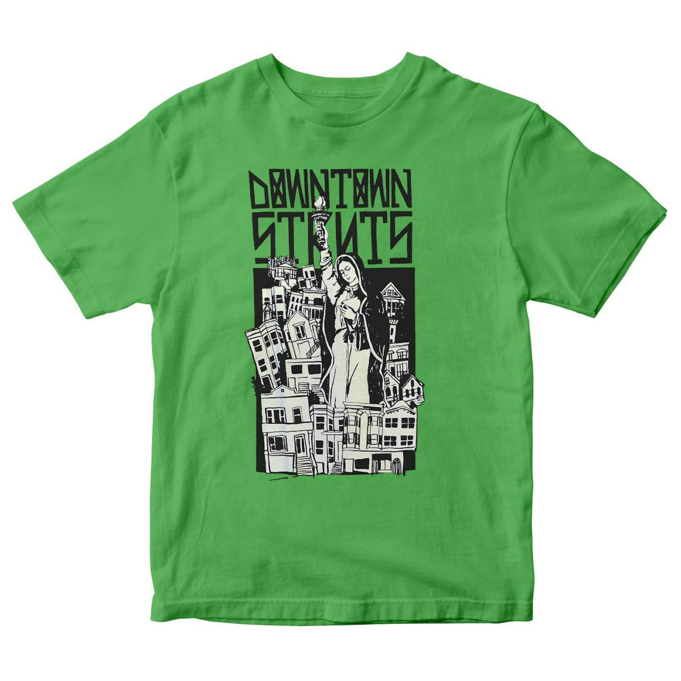Downtown Struts - Victoria Tour - Green - T-Shirt