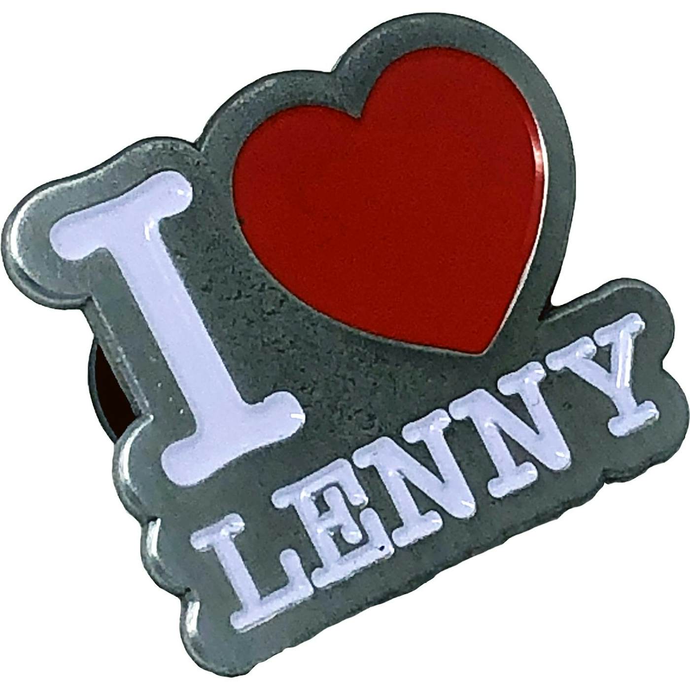 Lenny Lashley's Gang of One Lenny Lashley Gang of One - I Love Lenny - 1.25" Enamel Pin