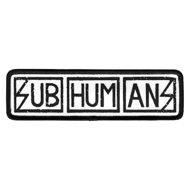 Subhumans - Text Logo - Patch - Printed Work Shirt Style