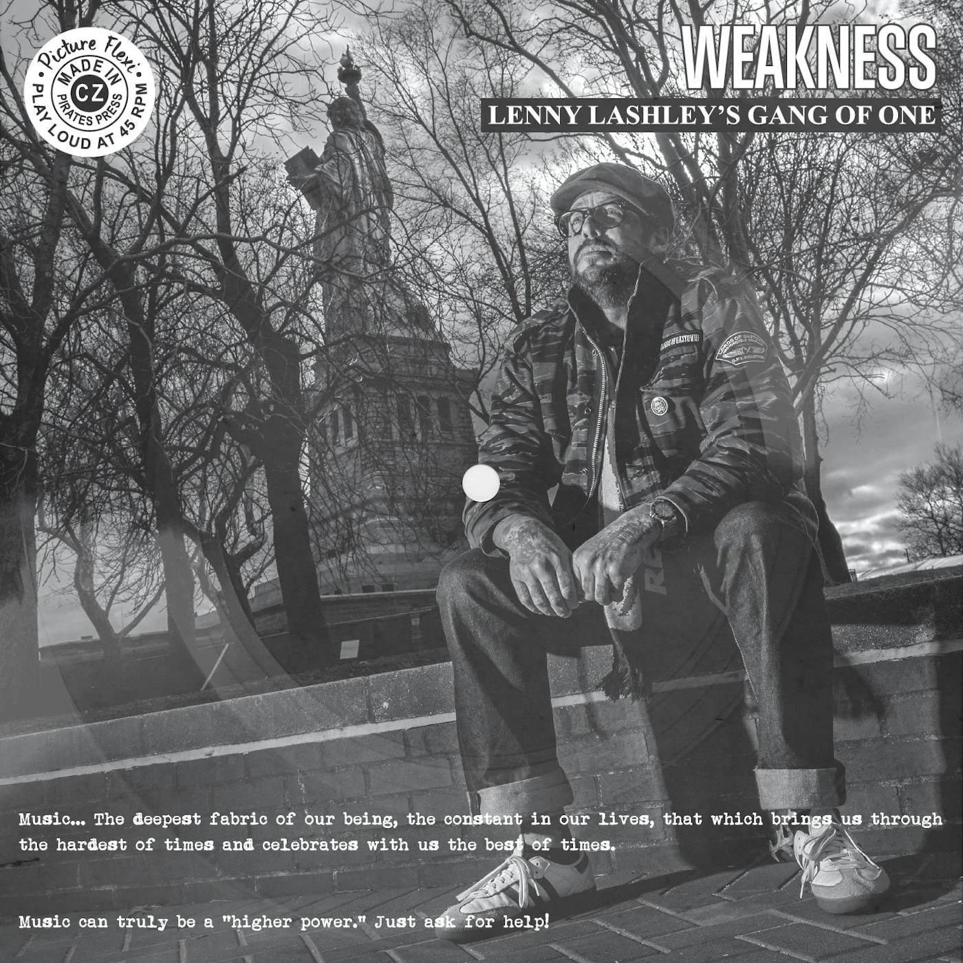 Lenny Lashley's Gang Of One - Weakness NA/AA Charity Promo Flexi