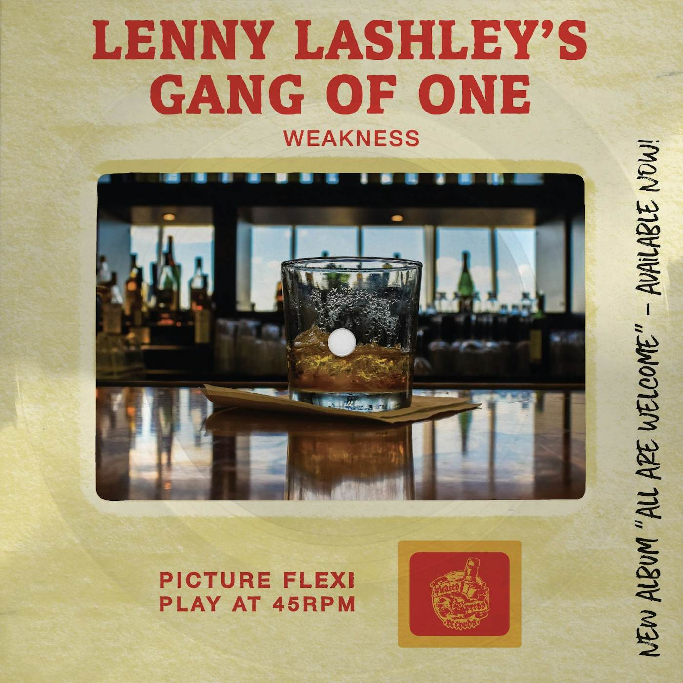 Lenny Lashley's Gang Of One - Weakness Picture Slide Flexi