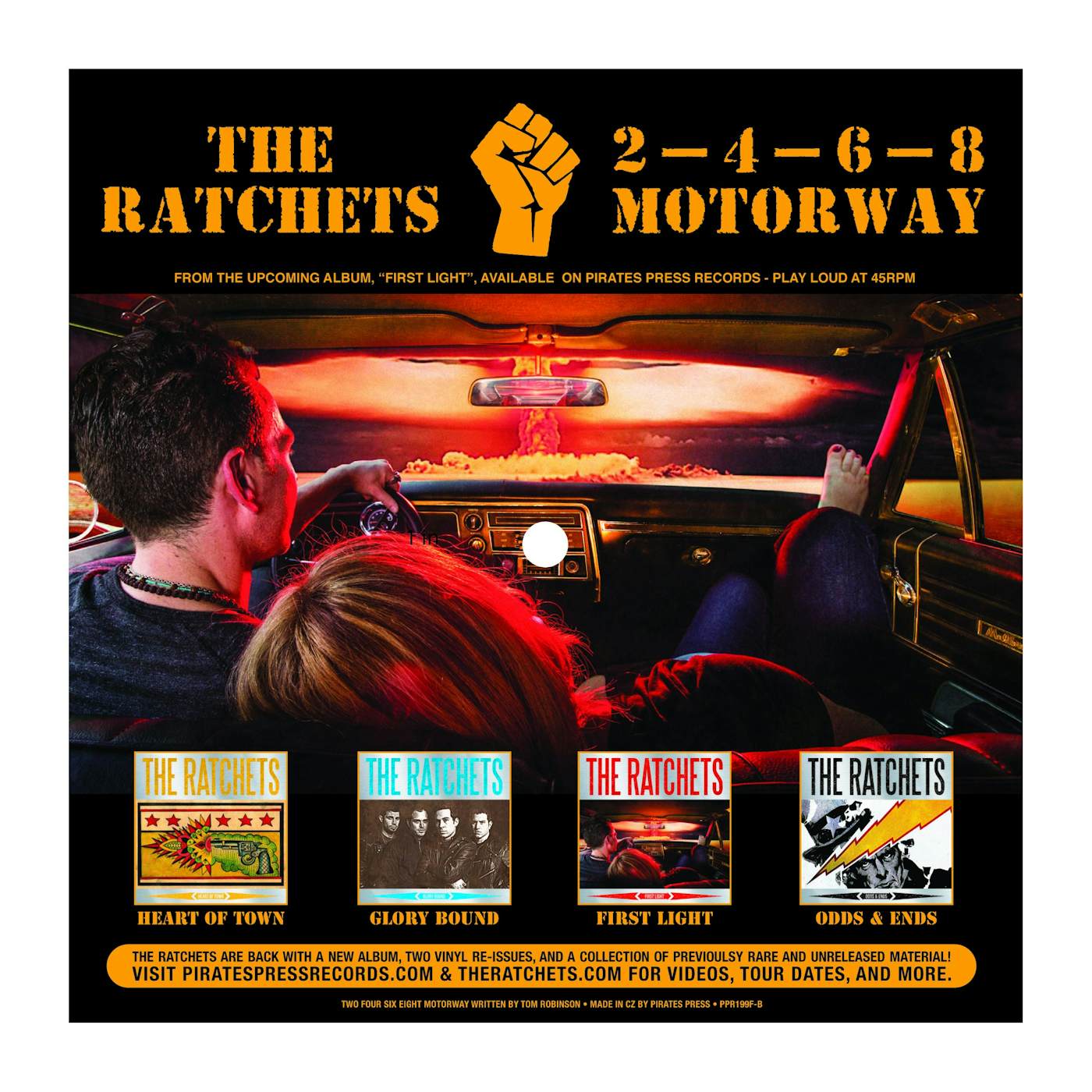 The Ratchets - 2-4-6-8 Motorway Picture Flexi