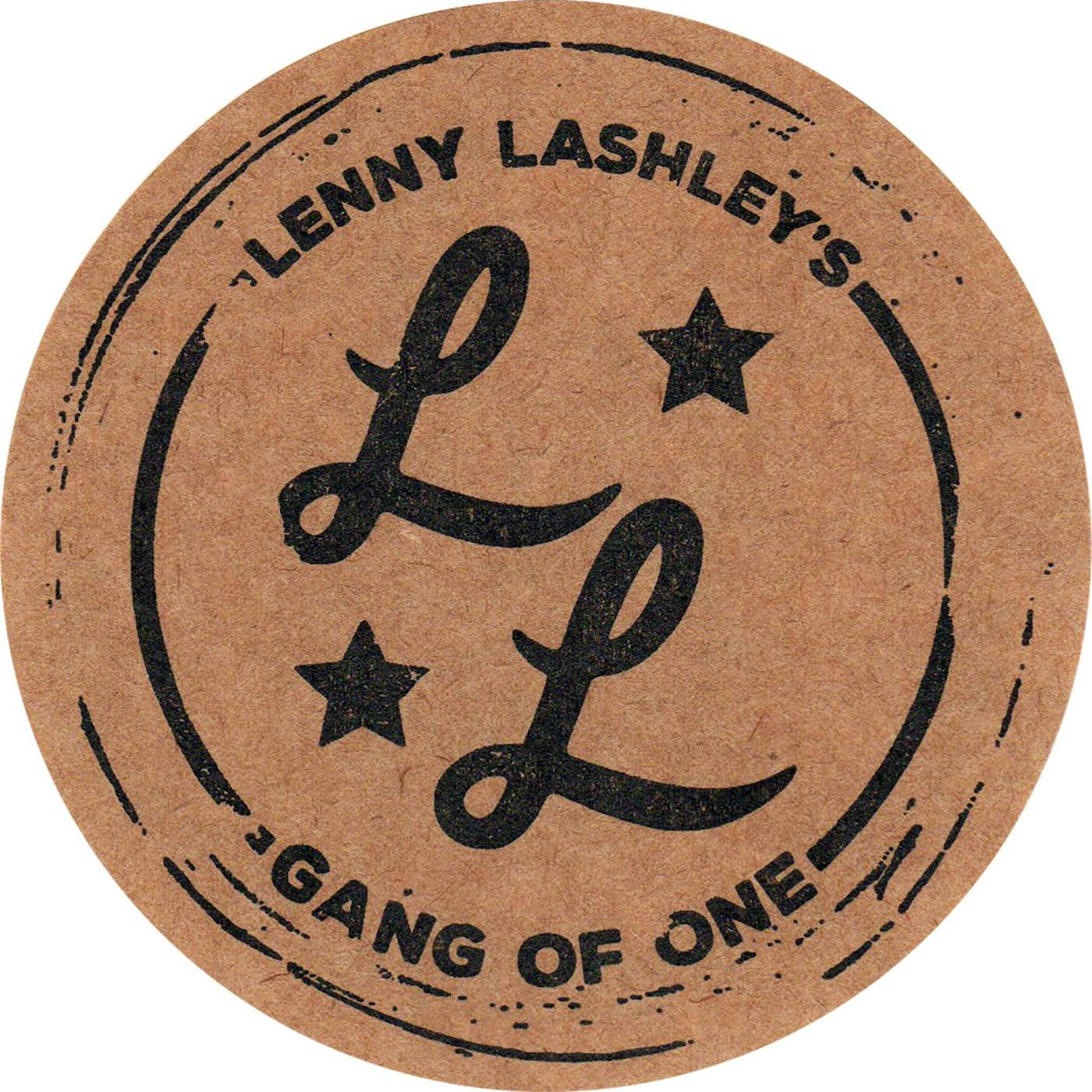 Lenny Lashley's Gang of One Lenny Lashley Gang of One - Logo - Sticker