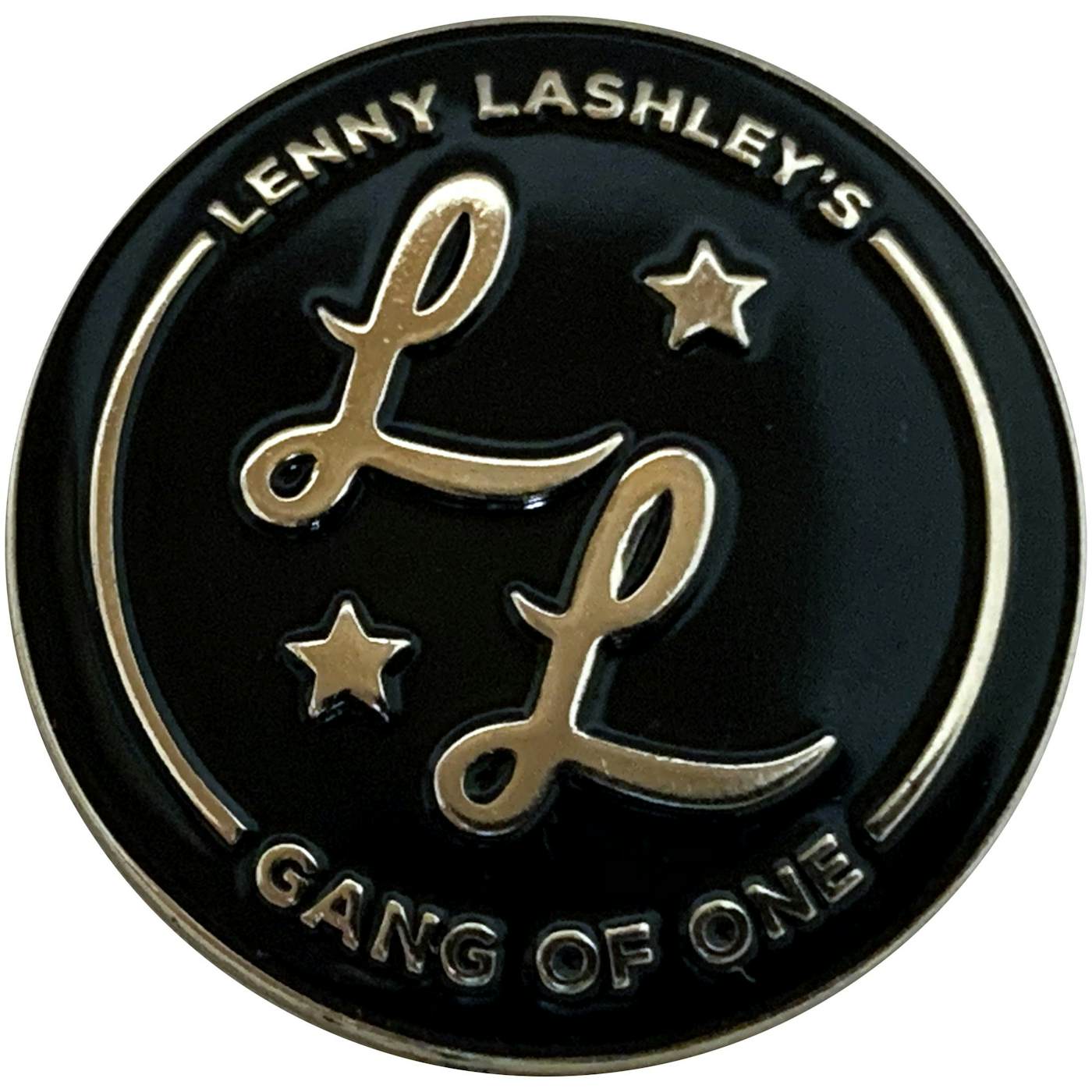 Lenny Lashley's Gang of One - Logo - 1.25" Enamel Pin