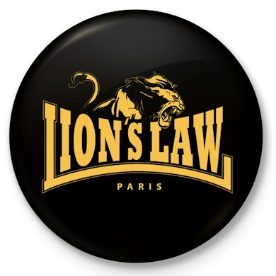 Lion's Law - Paris Logo - Button - 1"