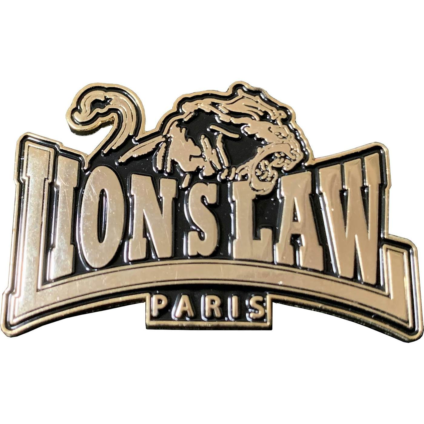 Lion's Law - Paris Logo - Enamel Pin - 1.5"
