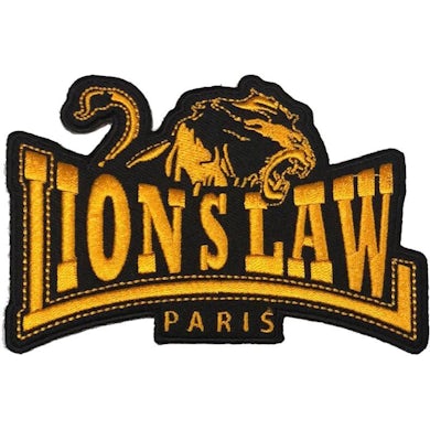 Lion's Law - Paris Logo - Patch - Embroidered - 4.5" x 3"