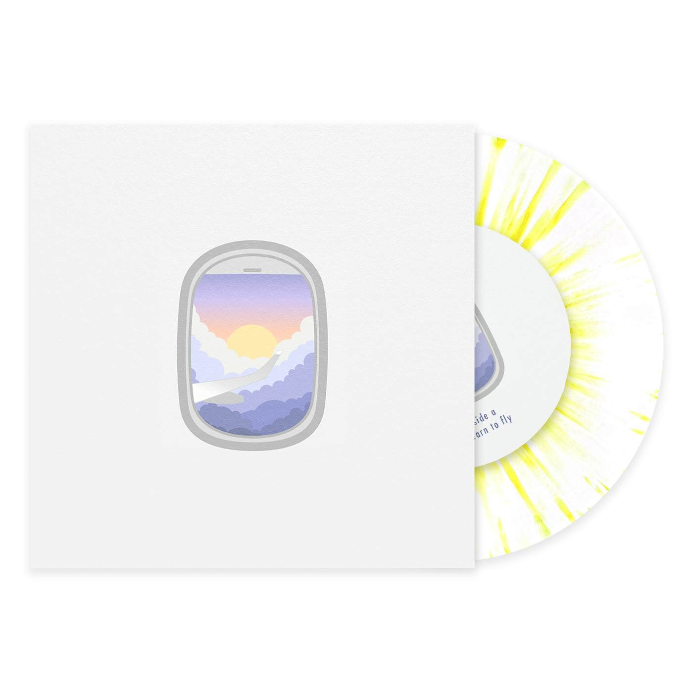 Surfaces Learn To Fly 7" Vinyl - White & Yellow Splatter
