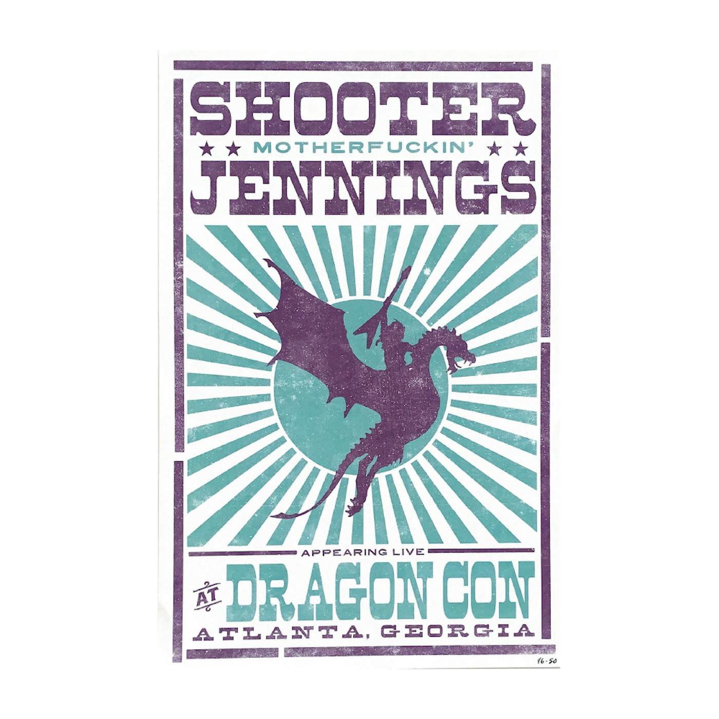 Shooter Jennings 2016 Dragoncon Poster