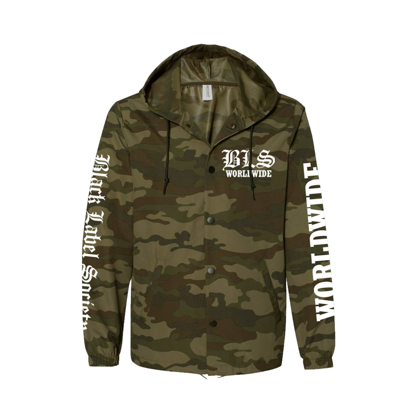 Broken Dreams Camo Puffer