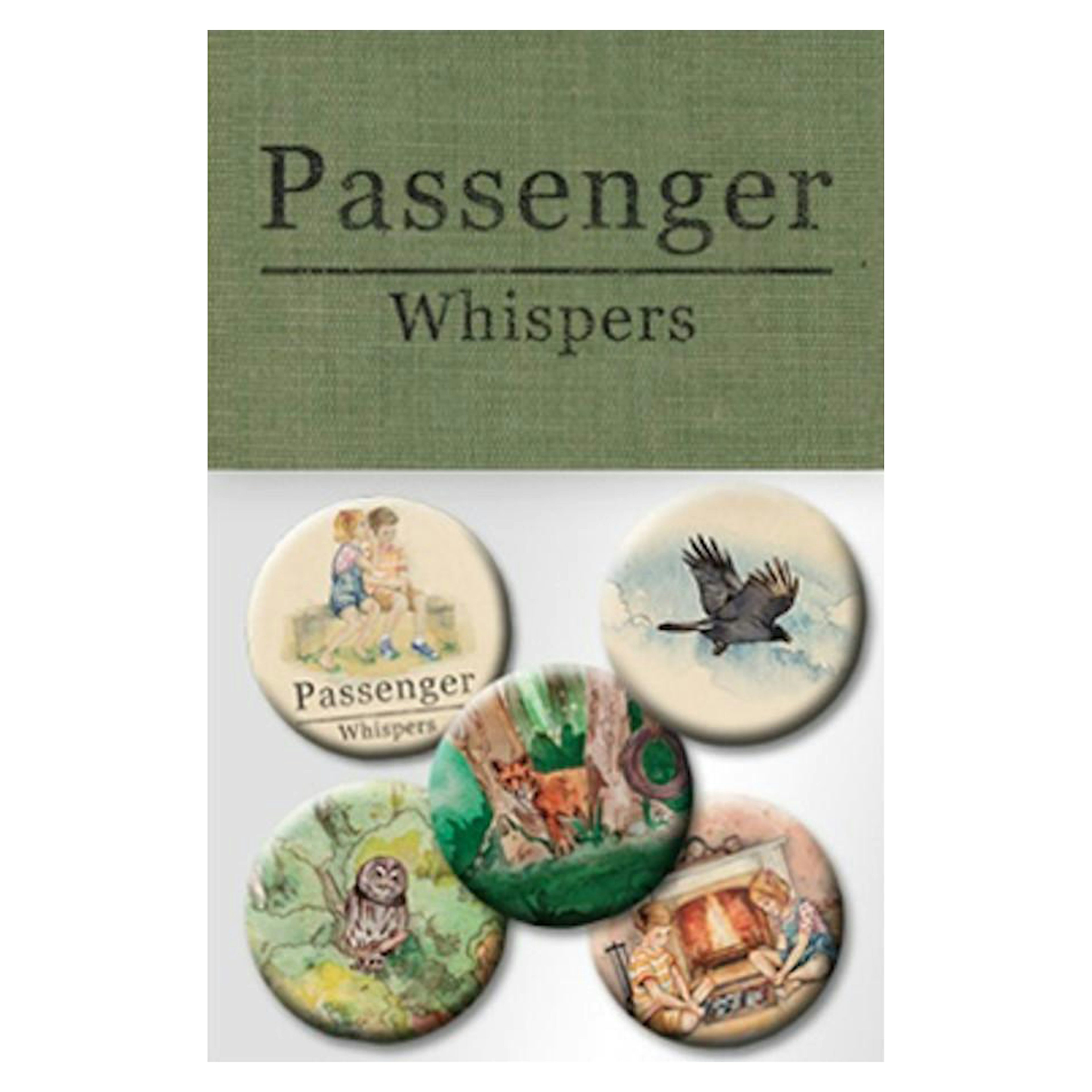 Passenger Whispers Badge Pack