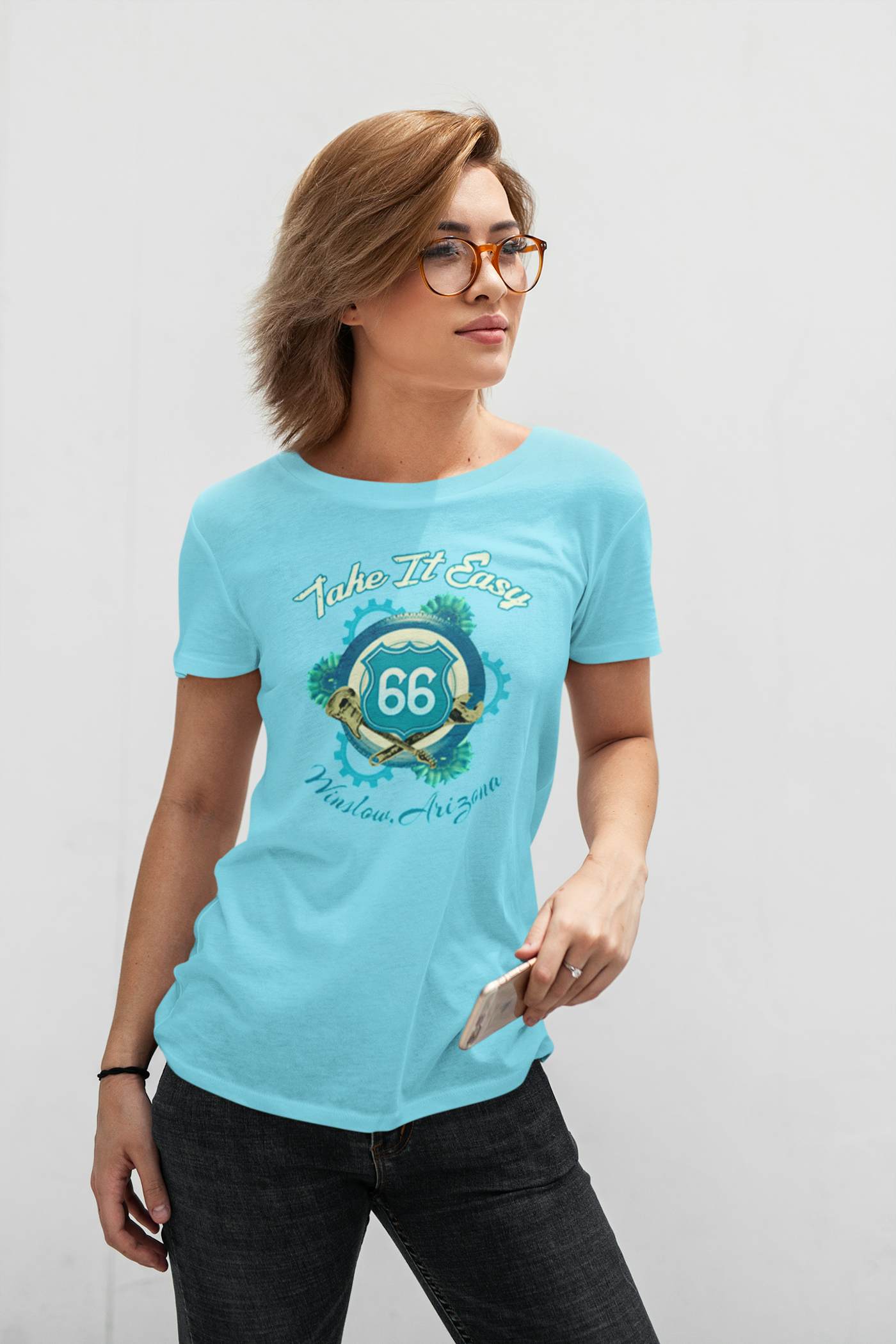 66 Logo Ladies Cancun T-Shirt - Jackson Browne