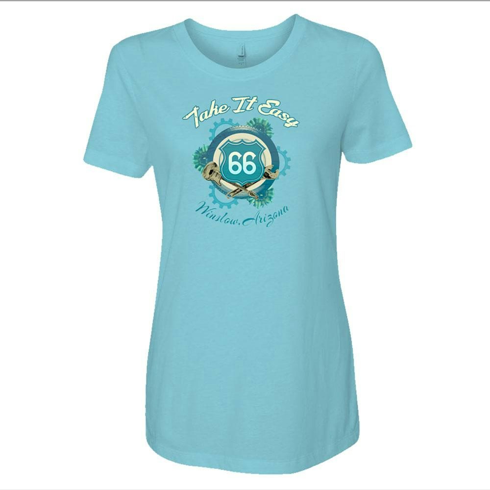 66 Logo Ladies Cancun T-Shirt - Jackson Browne