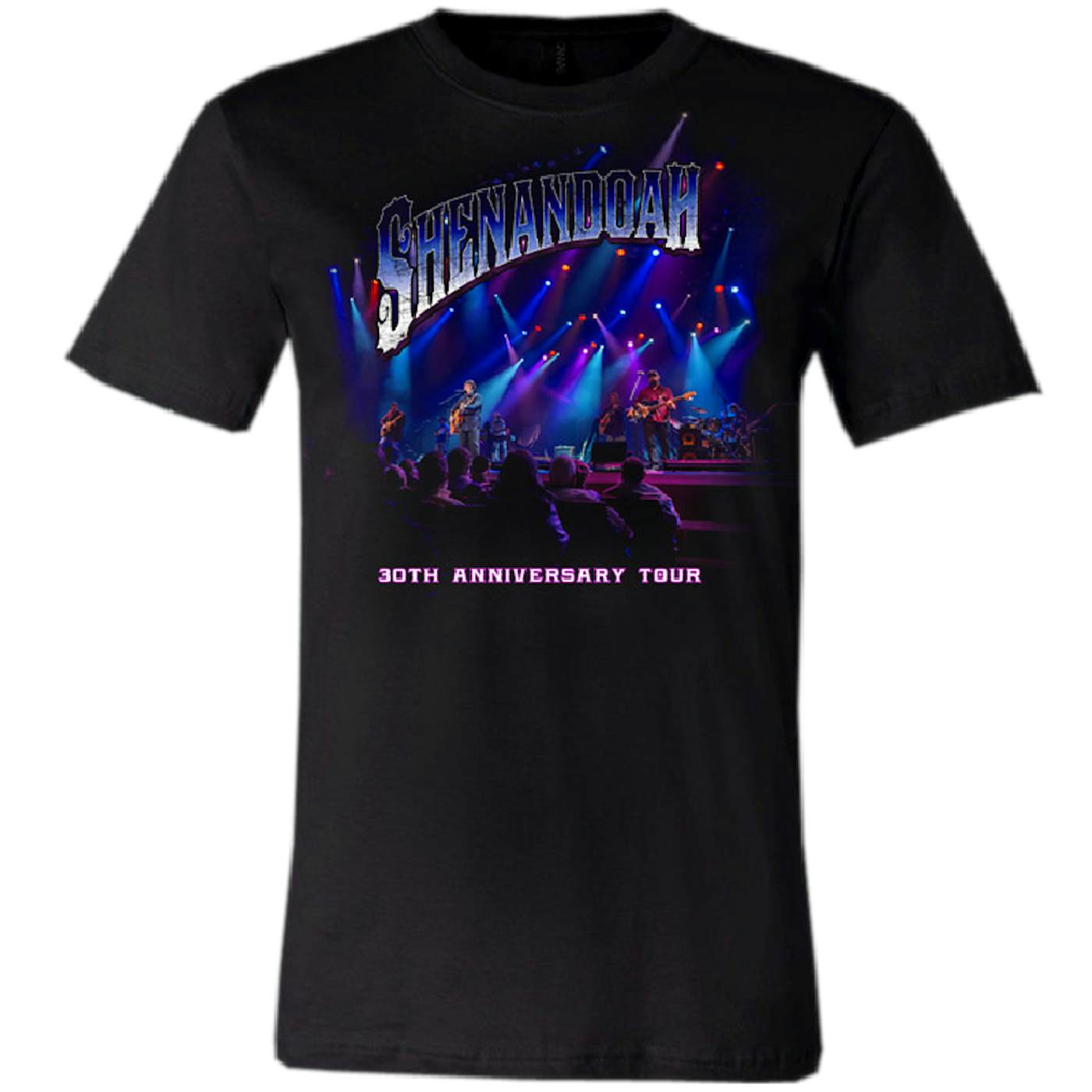 Shenandoah 30th Anniversary Black Tour Tee