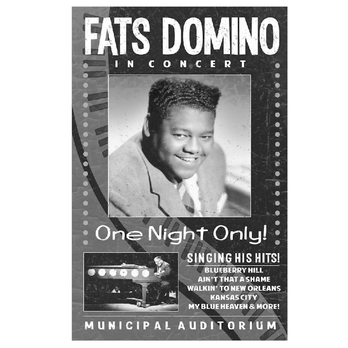 Fats Domino Poster