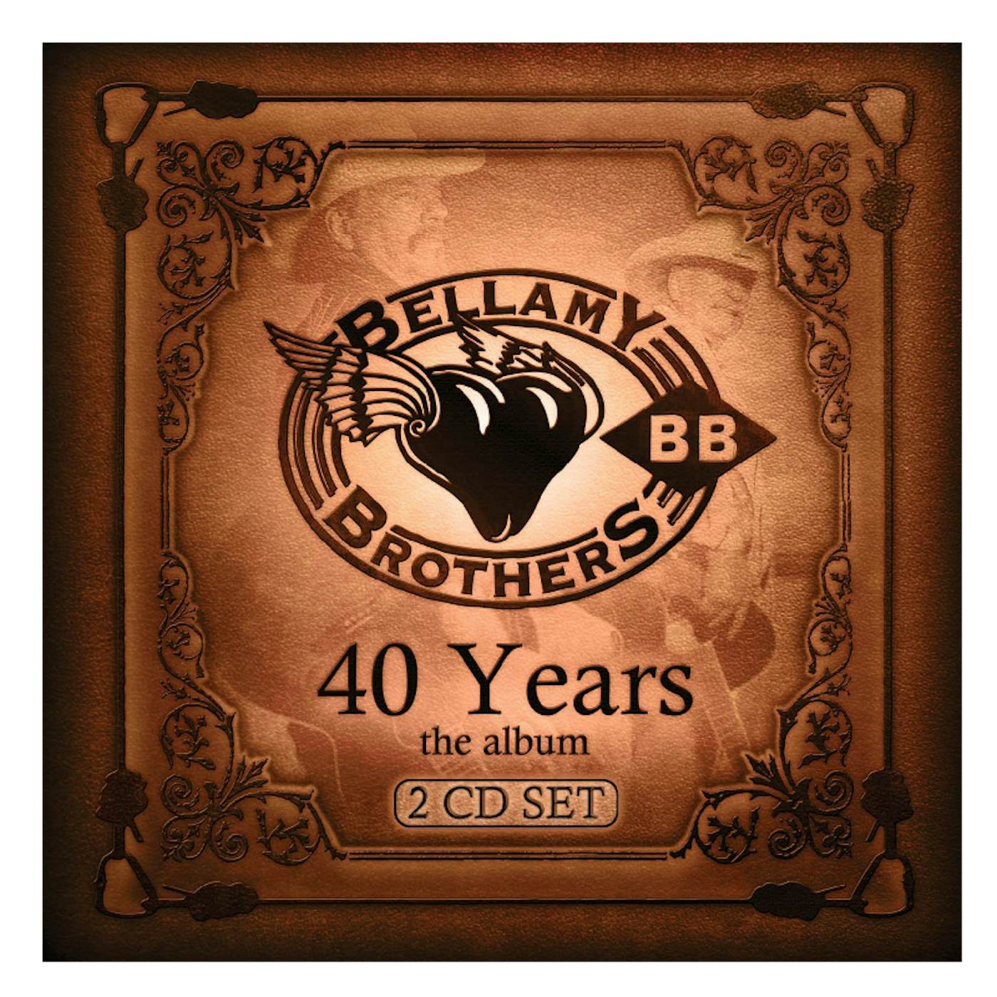 The Bellamy Brothers 2 Disc CD Set- 40 Years: The Album