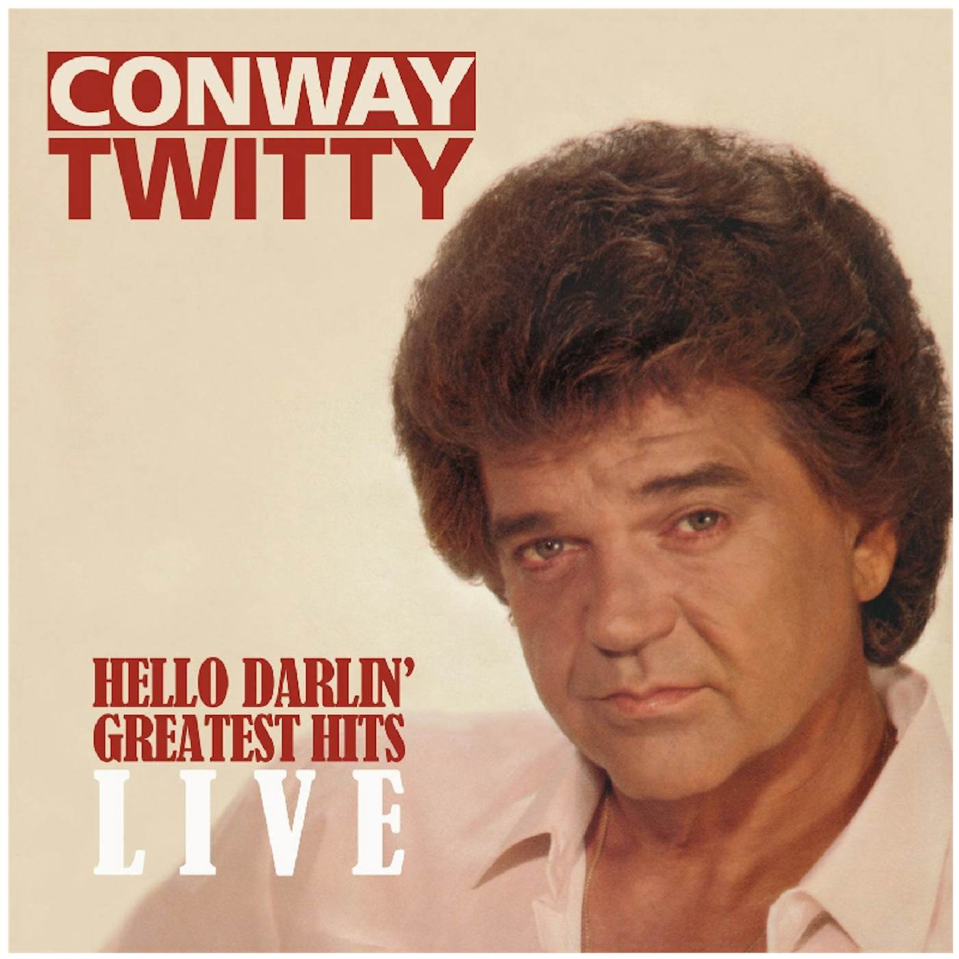 Udtømning Kviksølv Marvel Conway Twitty CD- Hello Darlin' Greatest Hits LIVE