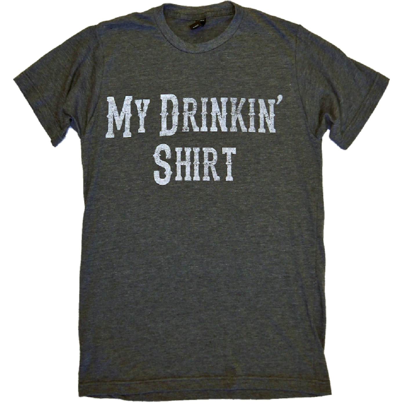 Jason Blaine Heather Charcoal Drinkin' Shirt