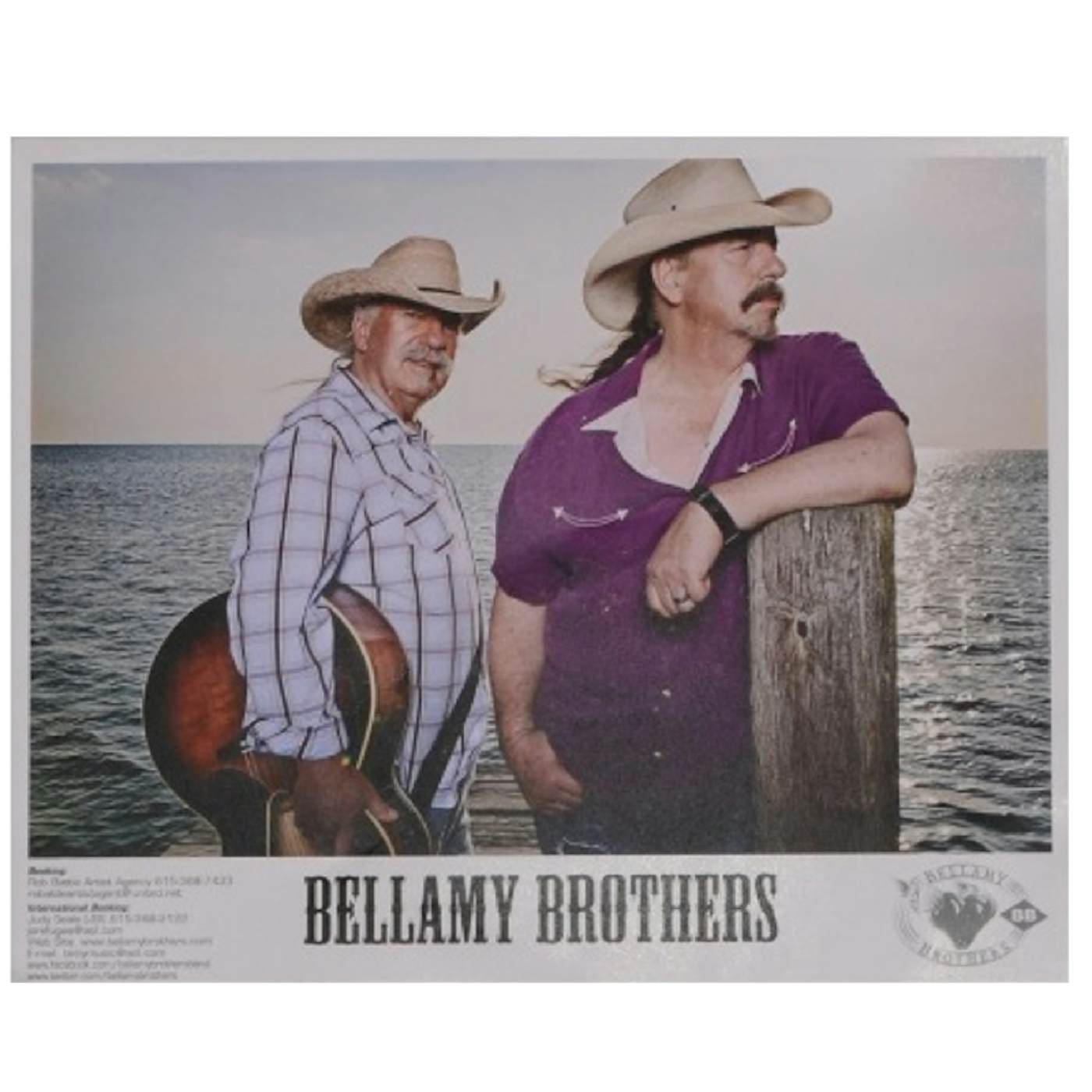 The Bellamy Brothers Bellamy Brother Color 8x10 Photo