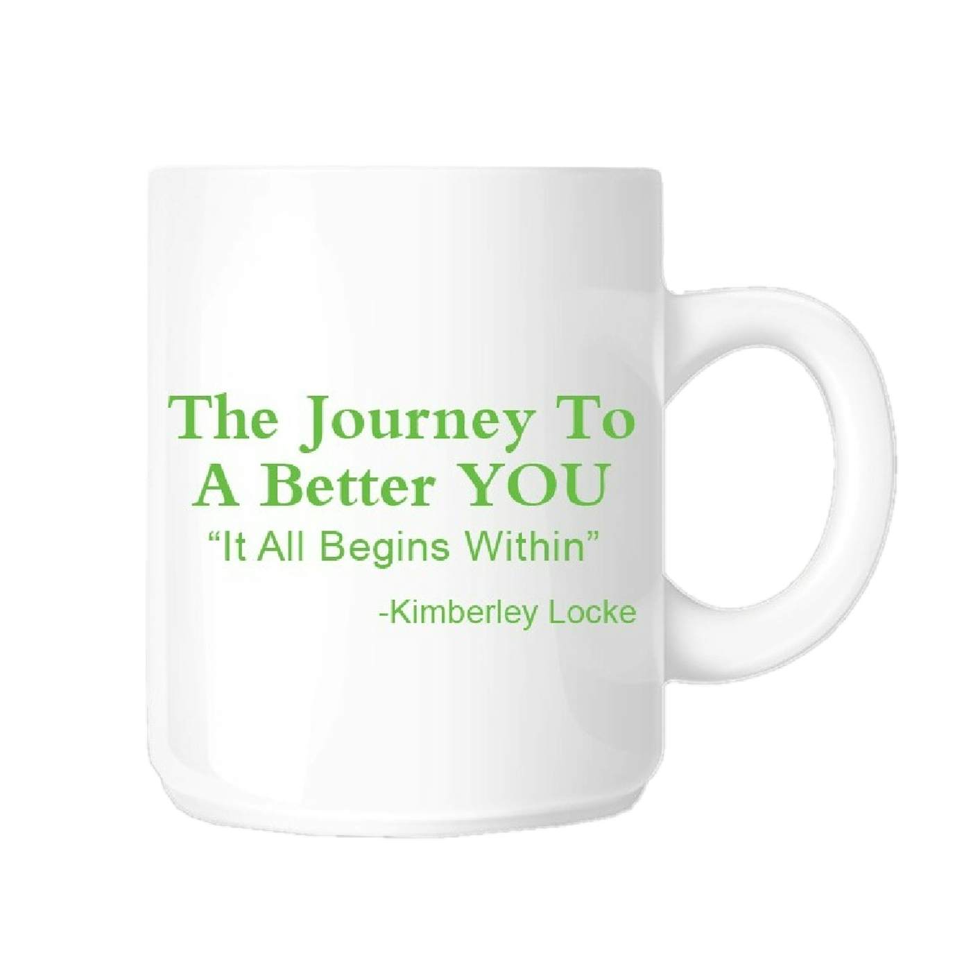 Kimberley Locke Coffee Mug- The Journey To A Better You